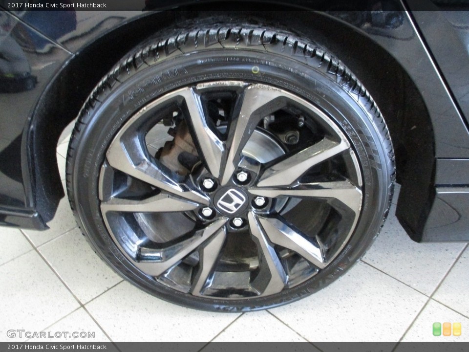 2017 Honda Civic Sport Hatchback Wheel and Tire Photo #143640191