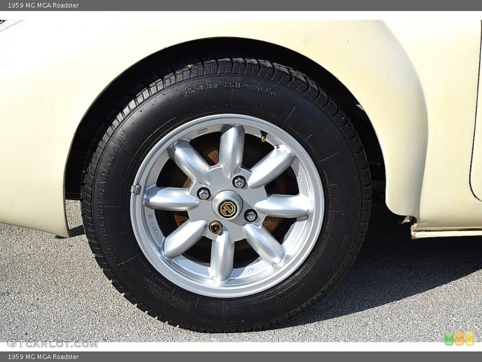 1959 MG MGA Wheels and Tires