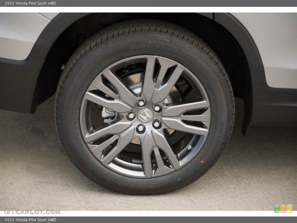 2022 Honda Pilot Sport AWD Wheel and Tire Photo #143651751