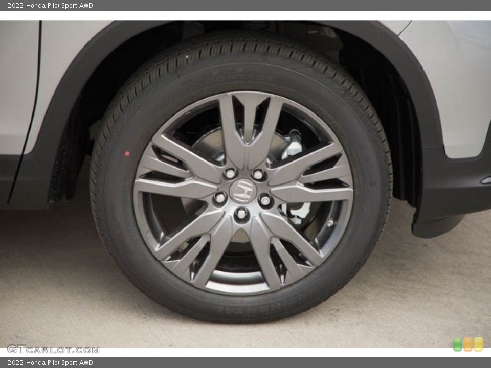 2022 Honda Pilot Sport AWD Wheel and Tire Photo #143651799