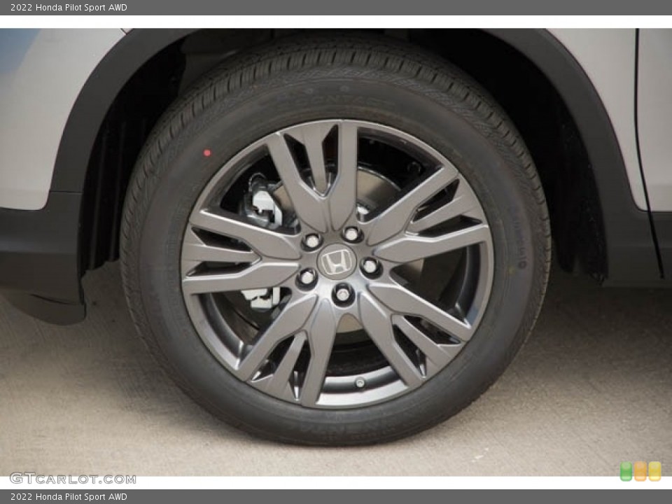 2022 Honda Pilot Sport AWD Wheel and Tire Photo #143651946