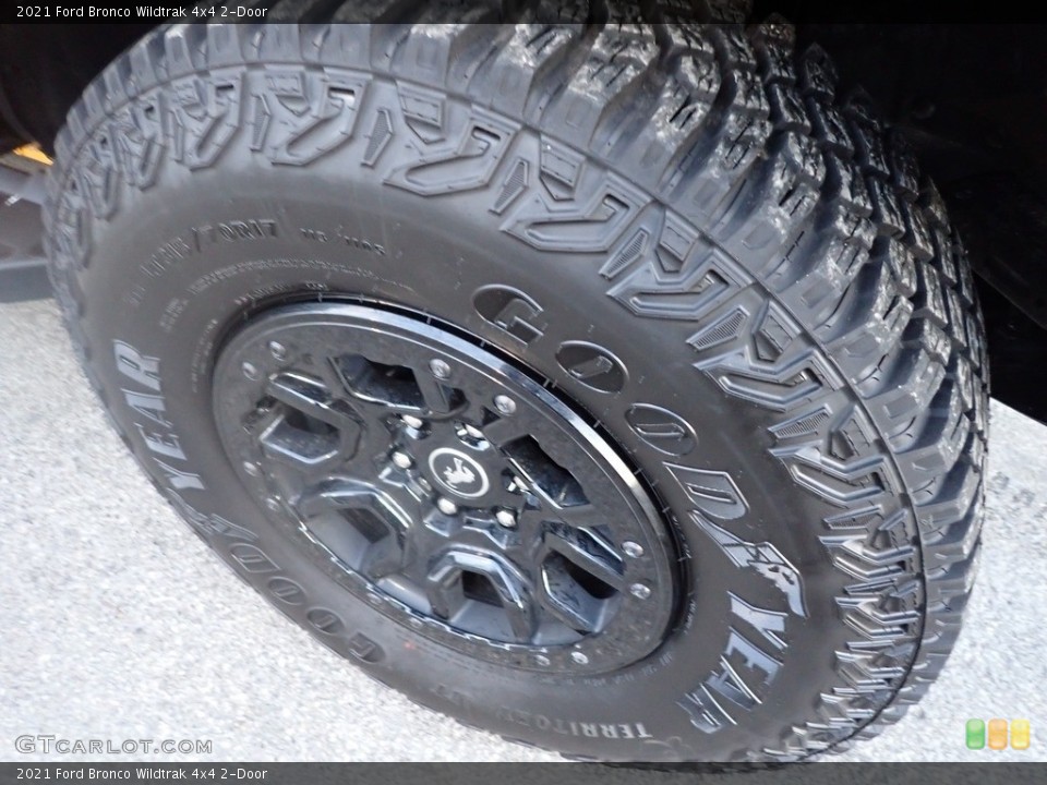 2021 Ford Bronco Wildtrak 4x4 2-Door Wheel and Tire Photo #143652666