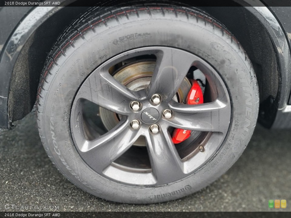 2018 Dodge Durango SRT AWD Wheel and Tire Photo #143676200