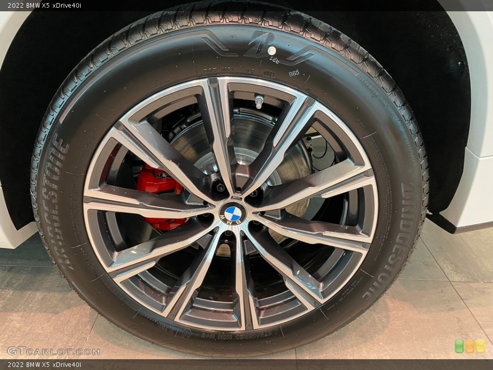 2022 BMW X5 xDrive40i Wheel and Tire Photo #143682384