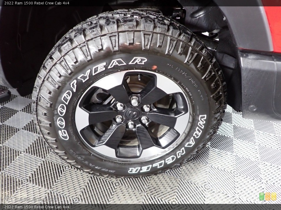 2022 Ram 1500 Rebel Crew Cab 4x4 Wheel and Tire Photo #143690070