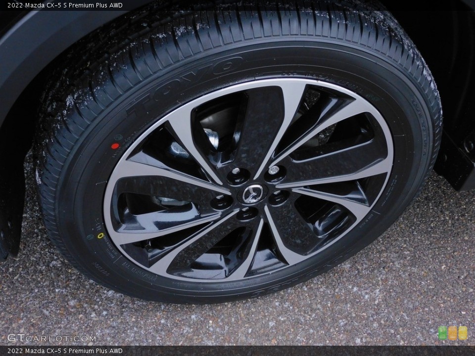 2022 Mazda CX-5 S Premium Plus AWD Wheel and Tire Photo #143695257