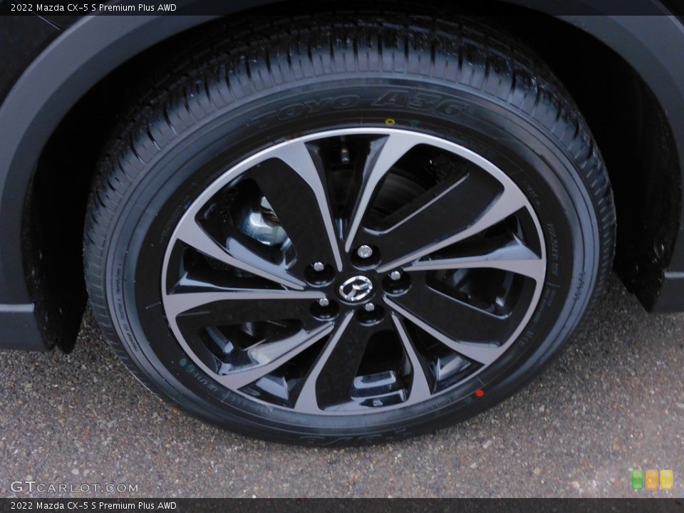 2022 Mazda CX-5 S Premium Plus AWD Wheel and Tire Photo #143696430
