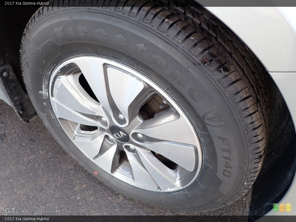 2017 Kia Optima Hybrid Wheel and Tire Photo #143697131