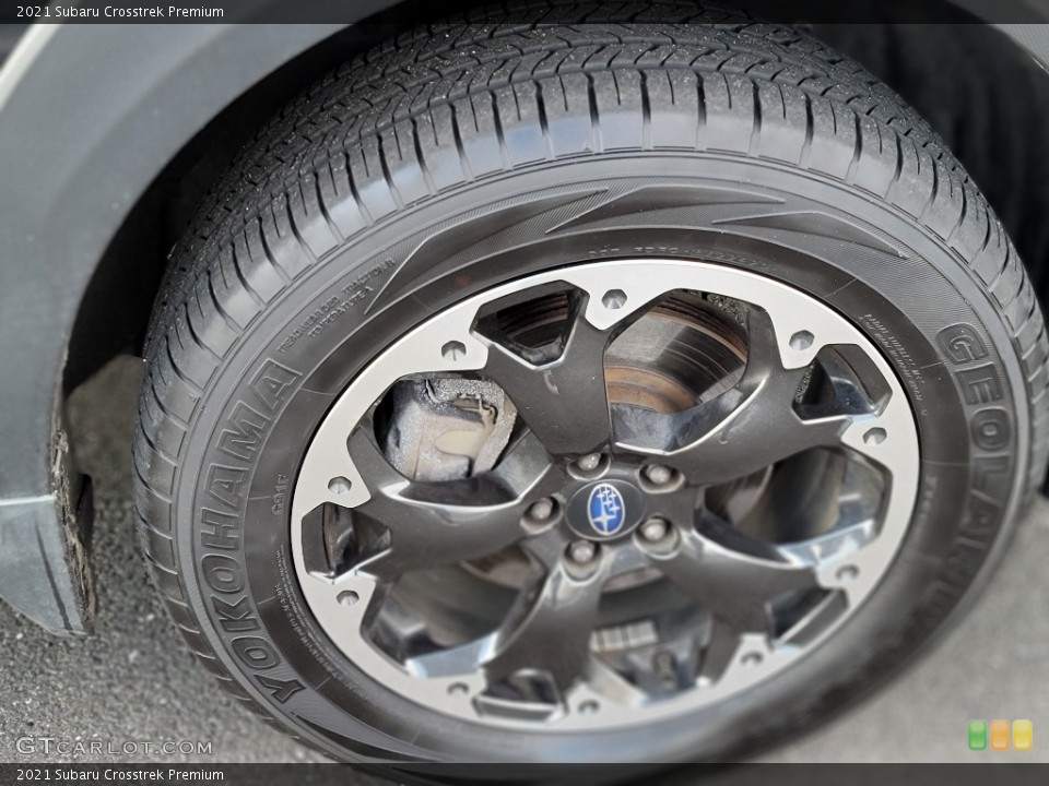 2021 Subaru Crosstrek Premium Wheel and Tire Photo #143702448