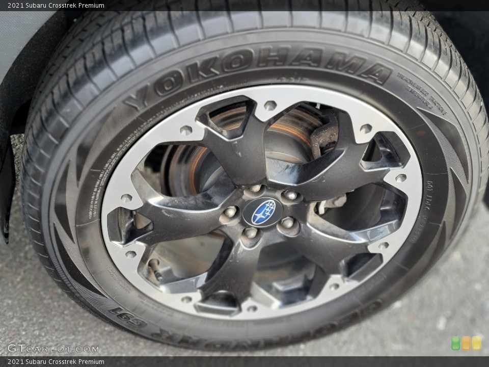2021 Subaru Crosstrek Premium Wheel and Tire Photo #143702499