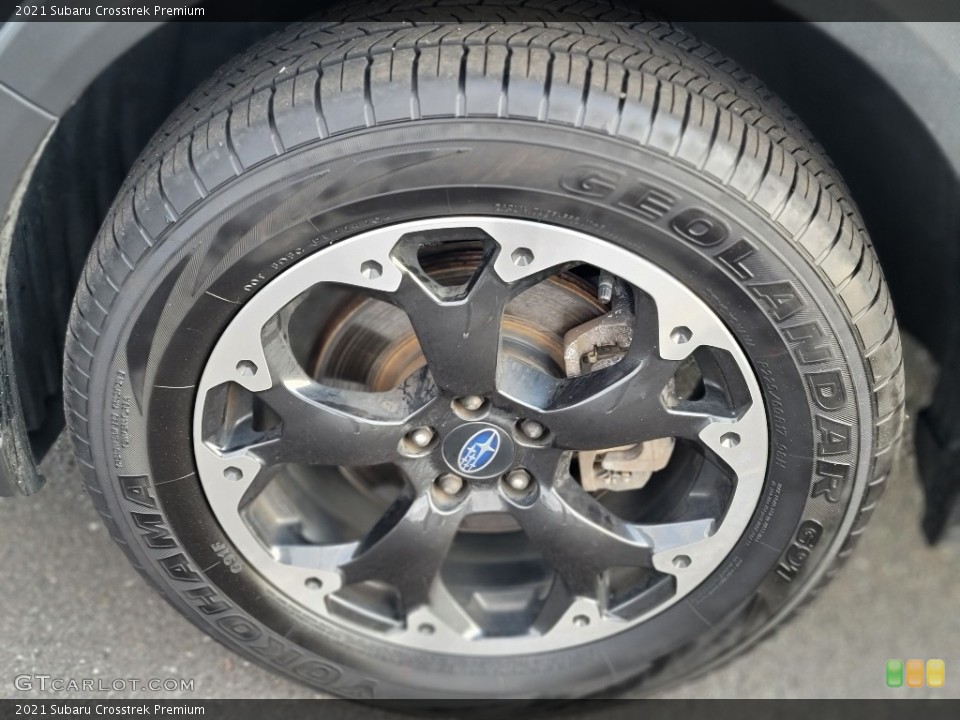 2021 Subaru Crosstrek Premium Wheel and Tire Photo #143702517