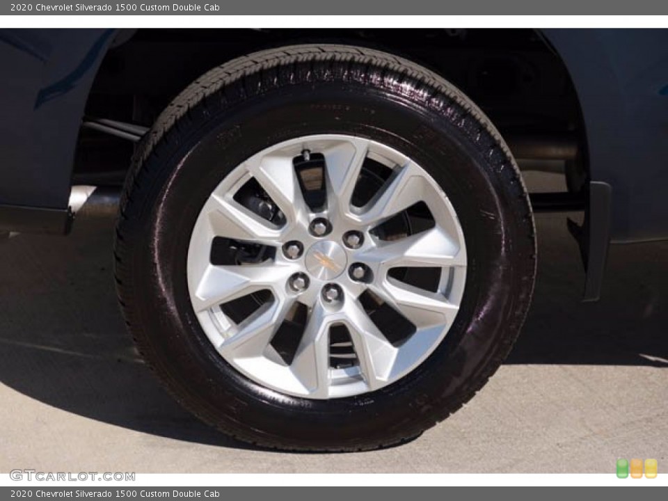 2020 Chevrolet Silverado 1500 Custom Double Cab Wheel and Tire Photo #143711863