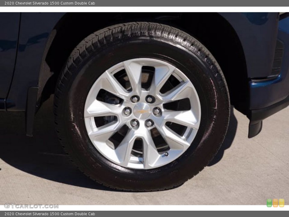 2020 Chevrolet Silverado 1500 Custom Double Cab Wheel and Tire Photo #143711887
