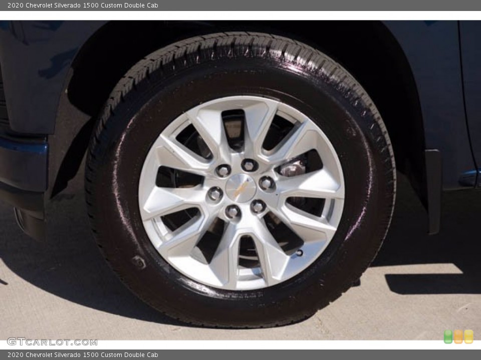 2020 Chevrolet Silverado 1500 Custom Double Cab Wheel and Tire Photo #143711926