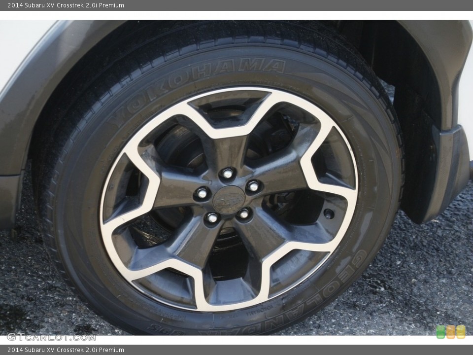2014 Subaru XV Crosstrek 2.0i Premium Wheel and Tire Photo #143716171