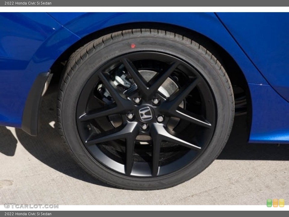 2022 Honda Civic Si Sedan Wheel and Tire Photo #143720552