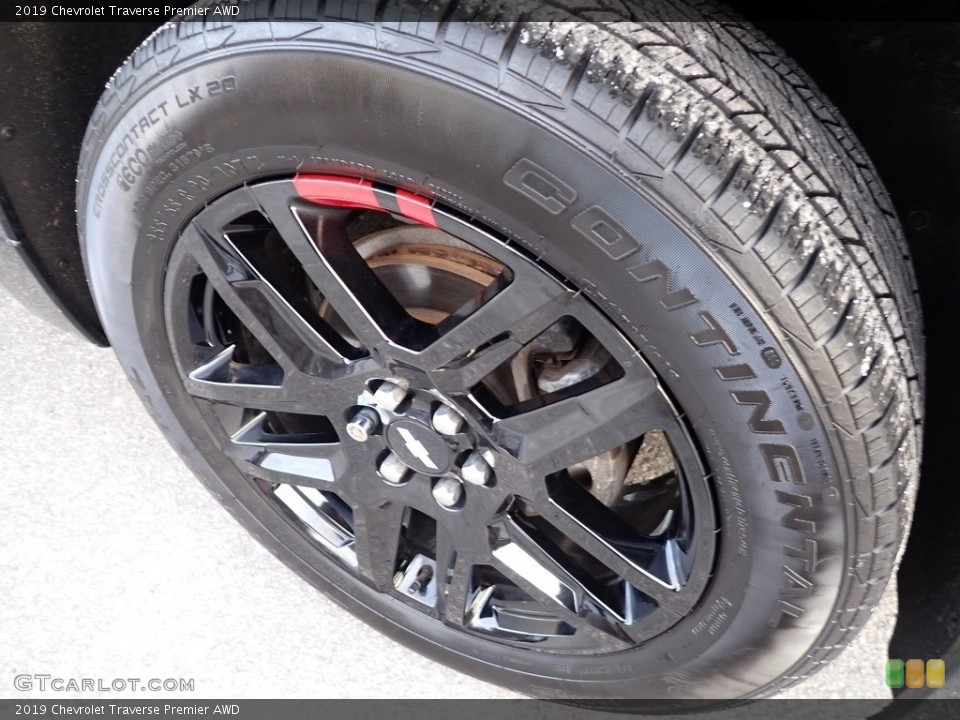 2019 Chevrolet Traverse Premier AWD Wheel and Tire Photo #143735479