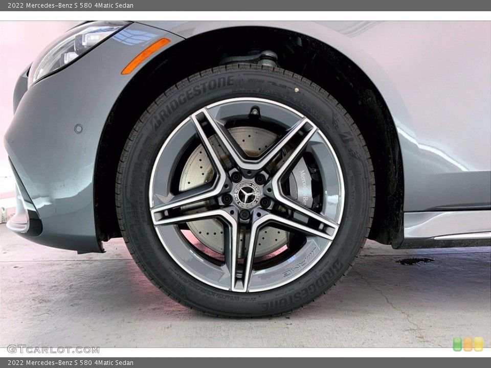 2022 Mercedes-Benz S 580 4Matic Sedan Wheel and Tire Photo #143738173