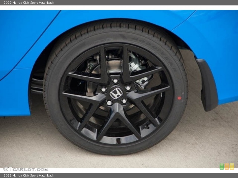 2022 Honda Civic Sport Hatchback Wheel and Tire Photo #143748920