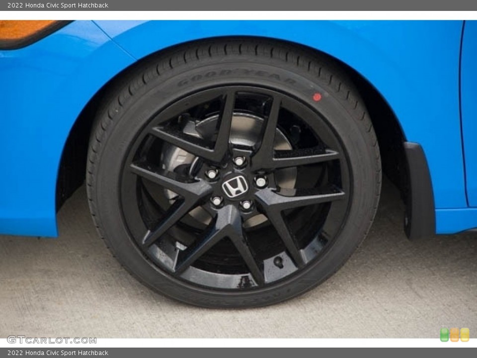 2022 Honda Civic Sport Hatchback Wheel and Tire Photo #143748932