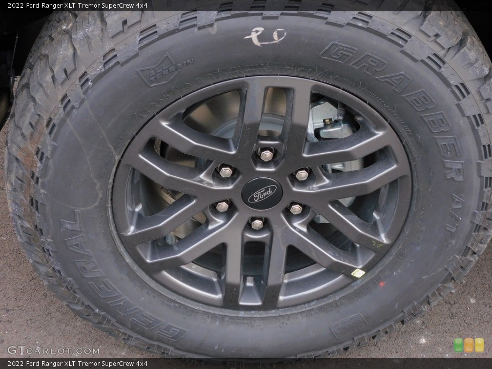 2022 Ford Ranger XLT Tremor SuperCrew 4x4 Wheel and Tire Photo #143751653