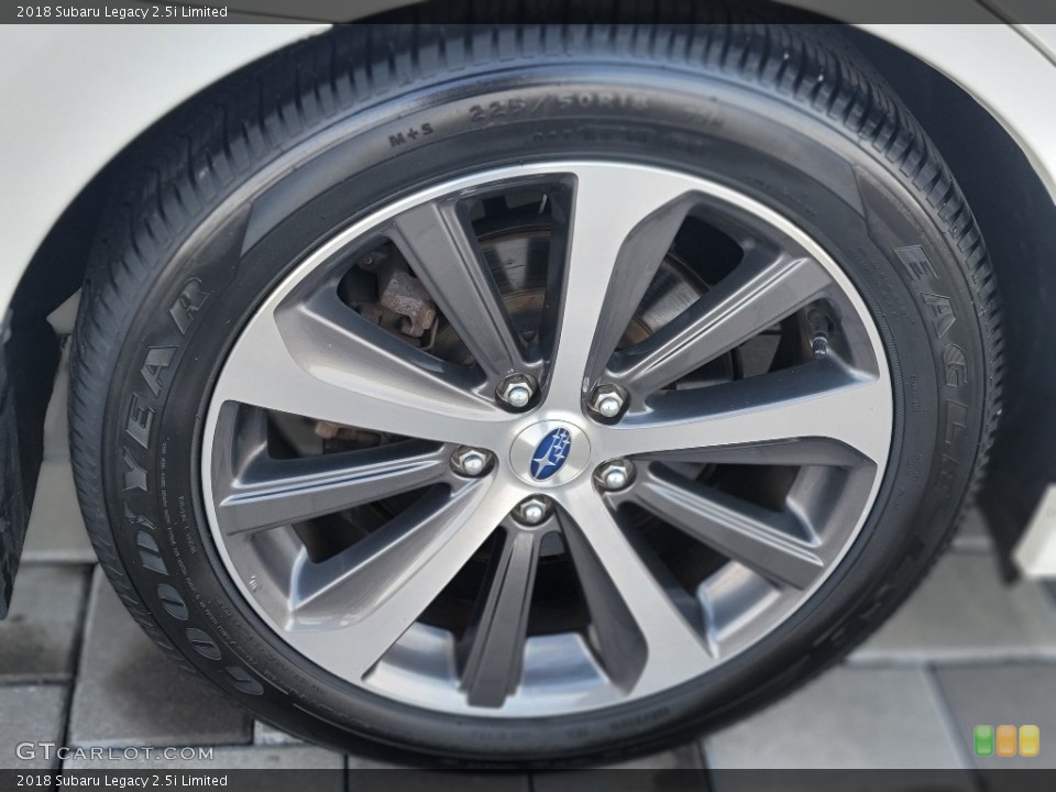 2018 Subaru Legacy 2.5i Limited Wheel and Tire Photo #143753436