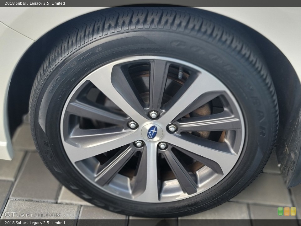 2018 Subaru Legacy 2.5i Limited Wheel and Tire Photo #143753541