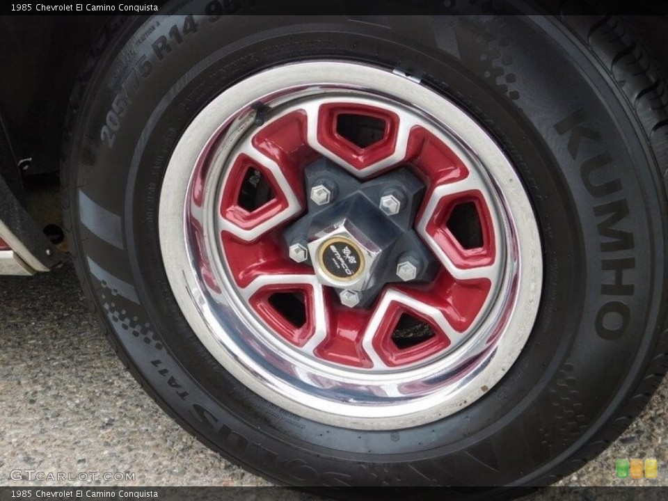 1985 Chevrolet El Camino Conquista Wheel and Tire Photo #143756049