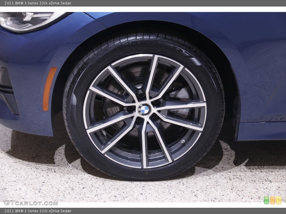 2021 BMW 3 Series 330i xDrive Sedan Wheel and Tire Photo #143756805
