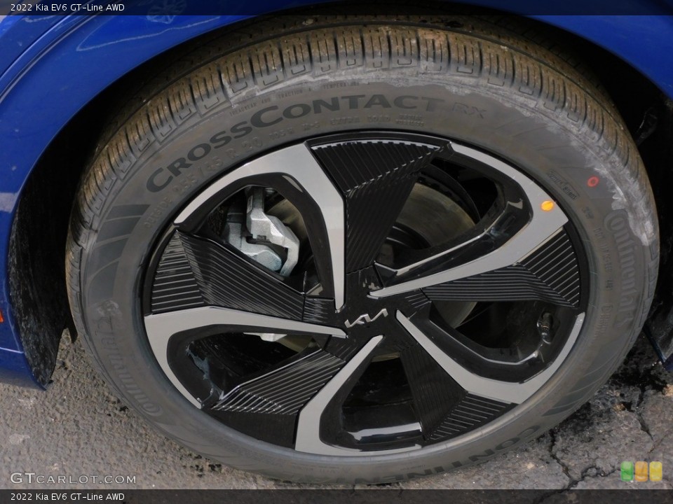 2022 Kia EV6 GT-Line AWD Wheel and Tire Photo #143764547