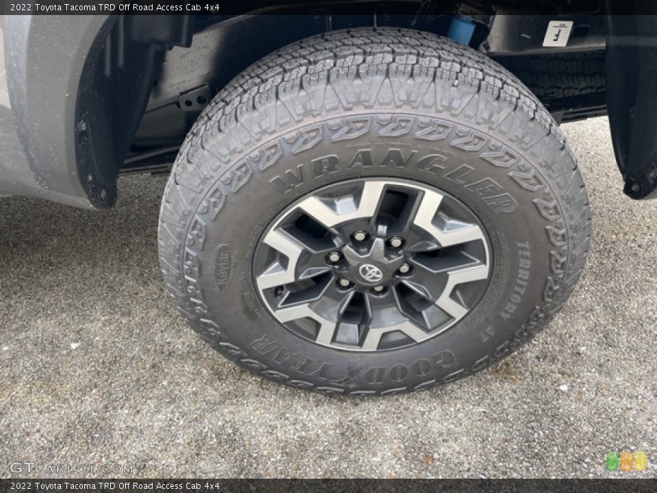 2022 Toyota Tacoma TRD Off Road Access Cab 4x4 Wheel and Tire Photo #143774442