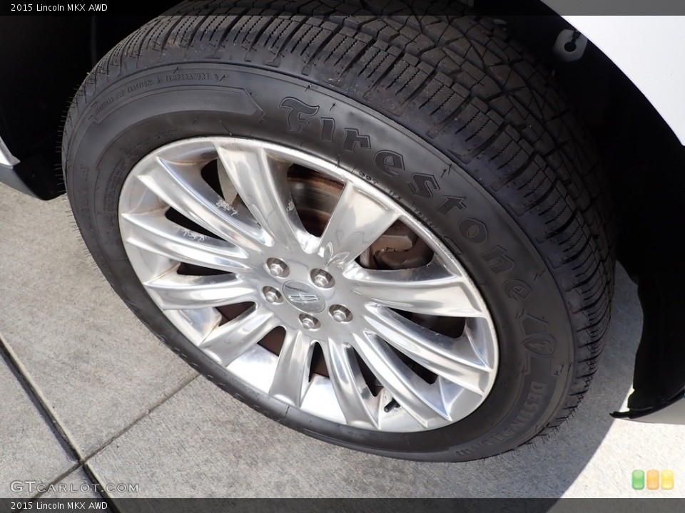 2015 Lincoln MKX AWD Wheel and Tire Photo #143776204