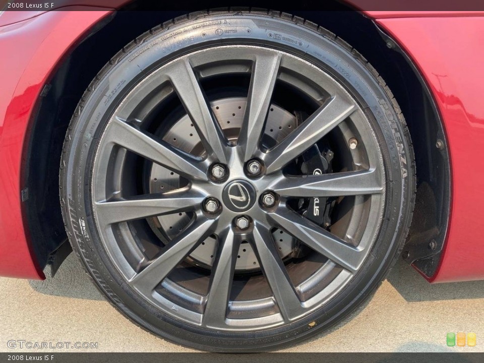 2008 Lexus IS F Wheel and Tire Photo #143779222