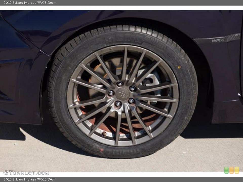 2012 Subaru Impreza WRX 5 Door Wheel and Tire Photo #143780878