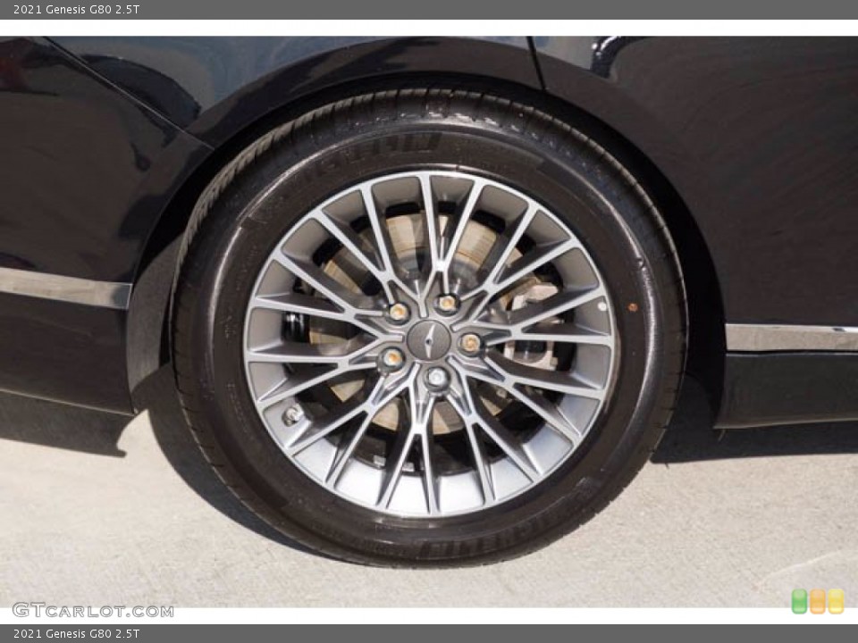 2021 Genesis G80 2.5T Wheel and Tire Photo #143781523