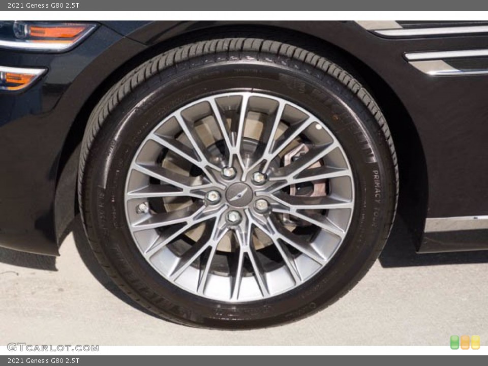 2021 Genesis G80 Wheels and Tires