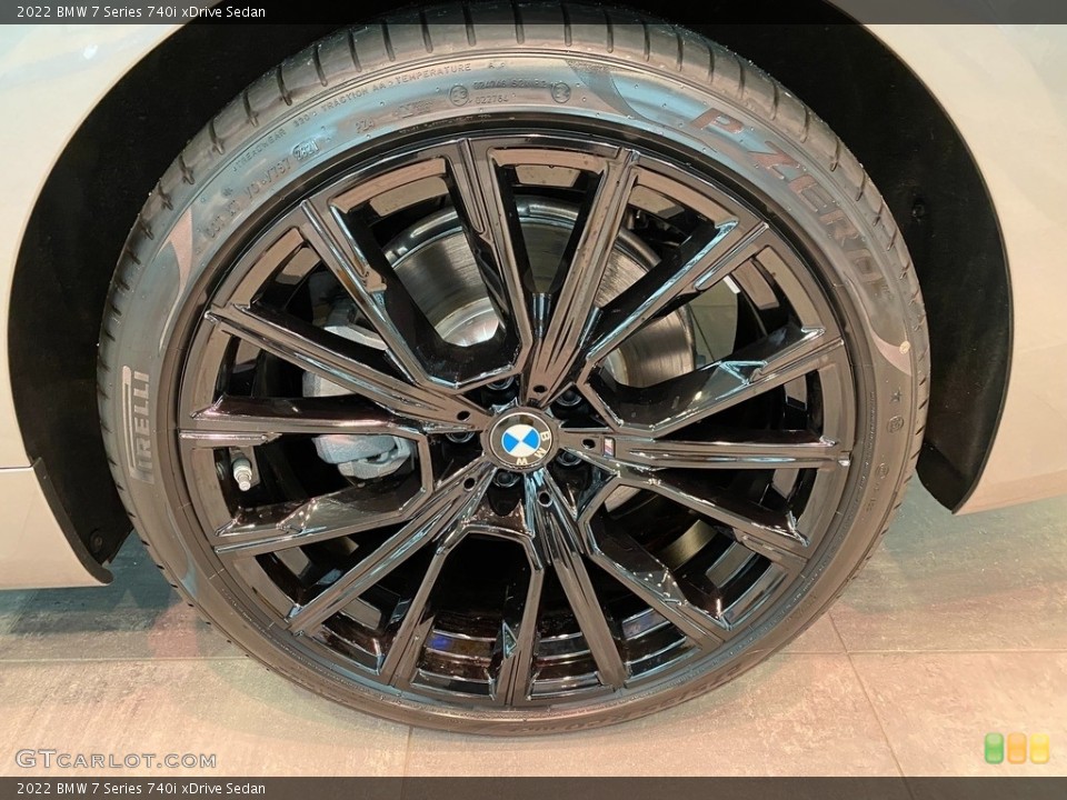 2022 BMW 7 Series 740i xDrive Sedan Wheel and Tire Photo #143784182