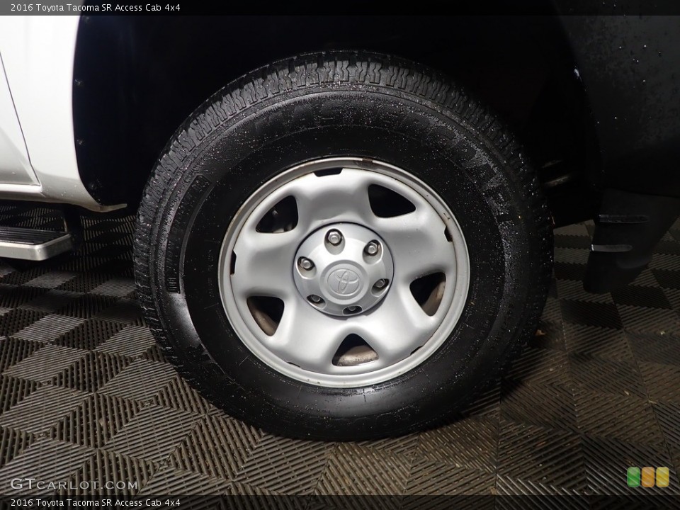 2016 Toyota Tacoma SR Access Cab 4x4 Wheel and Tire Photo #143788100