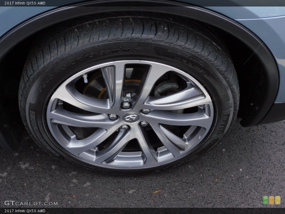 2017 Infiniti QX50 AWD Wheel and Tire Photo #143791506