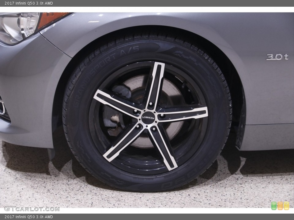 2017 Infiniti Q50 Custom Wheel and Tire Photo #143804519