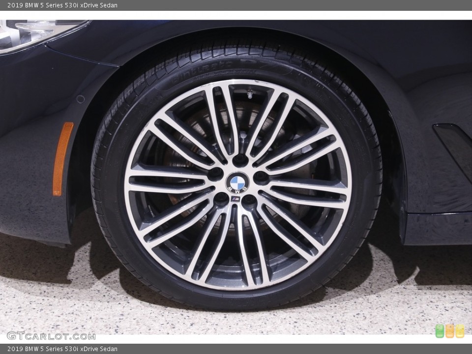 2019 BMW 5 Series 530i xDrive Sedan Wheel and Tire Photo #143805221