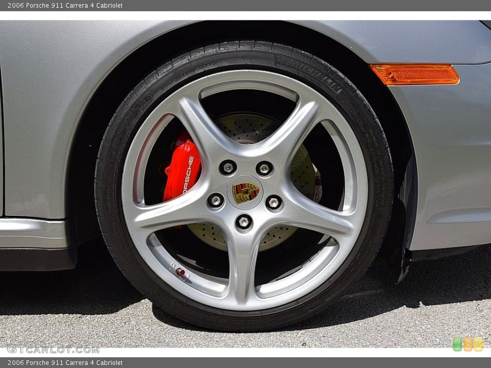 2006 Porsche 911 Carrera 4 Cabriolet Wheel and Tire Photo #143807206