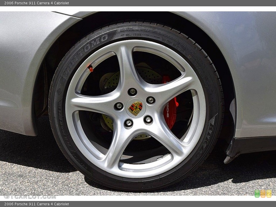 2006 Porsche 911 Carrera 4 Cabriolet Wheel and Tire Photo #143807257