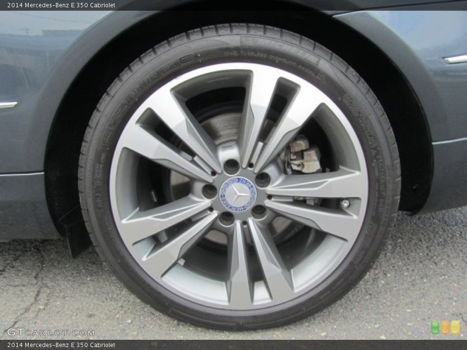 2014 Mercedes-Benz E 350 Cabriolet Wheel and Tire Photo #143812223