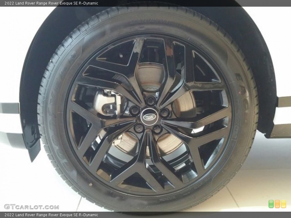 2022 Land Rover Range Rover Evoque SE R-Dynamic Wheel and Tire Photo #143813147