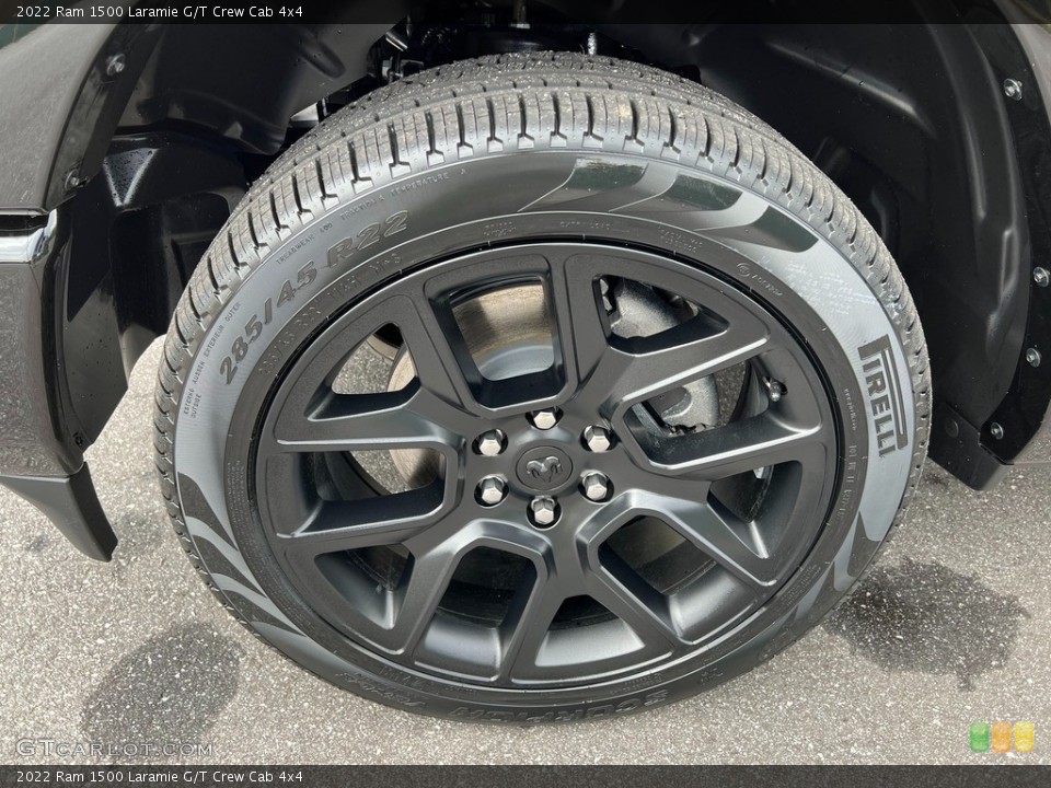 2022 Ram 1500 Laramie G/T Crew Cab 4x4 Wheel and Tire Photo #143815106