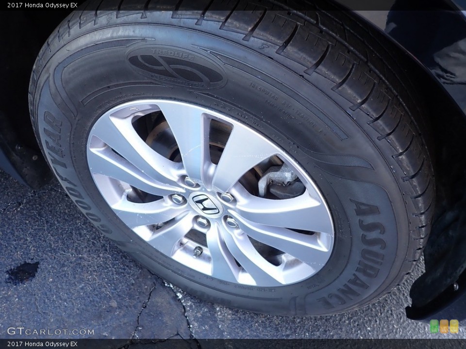 2017 Honda Odyssey EX Wheel and Tire Photo #143840099