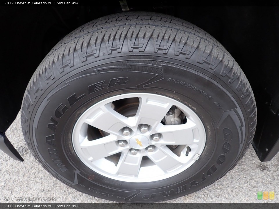 2019 Chevrolet Colorado WT Crew Cab 4x4 Wheel and Tire Photo #143853667