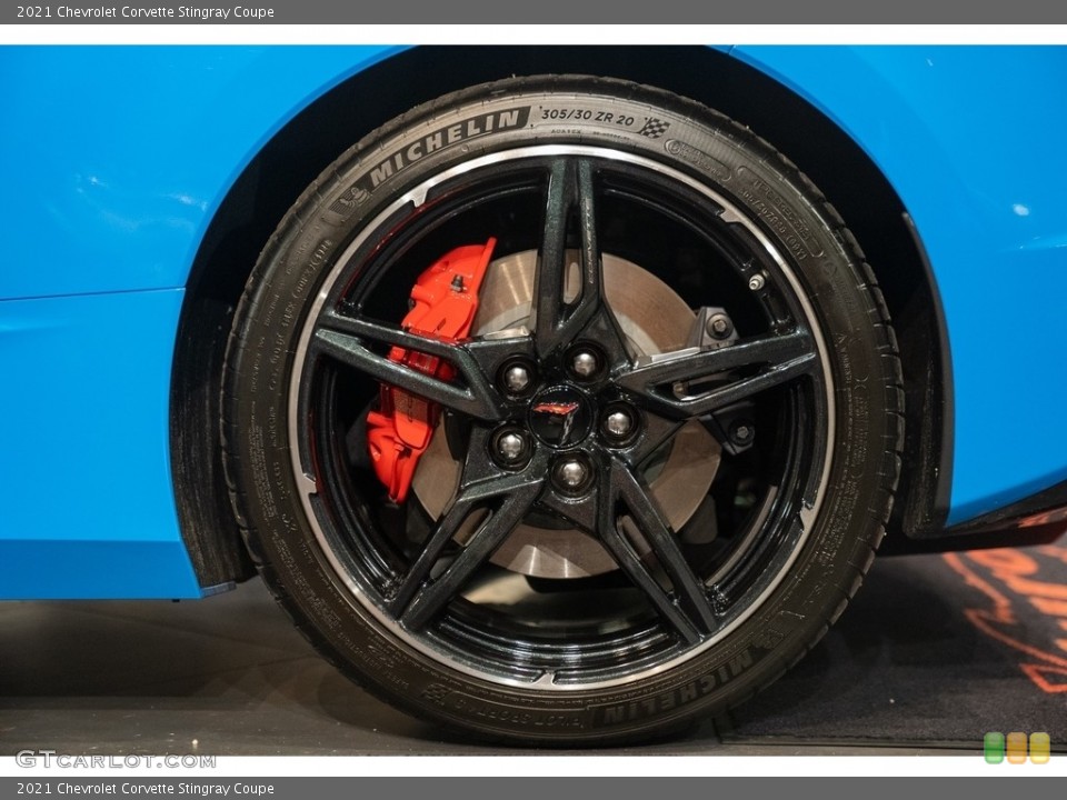 2021 Chevrolet Corvette Stingray Coupe Wheel and Tire Photo #143859394