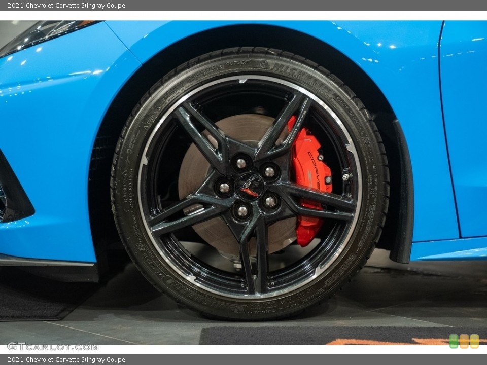 2021 Chevrolet Corvette Stingray Coupe Wheel and Tire Photo #143859754